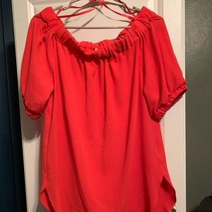 Michael Kors off the shoulder blouse